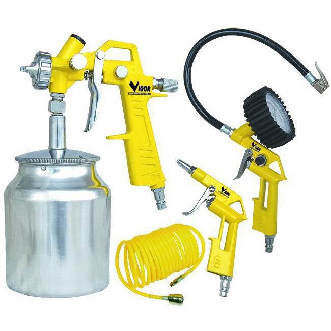 206329 Kit accessori per compressore aria 4 pz HU Firma